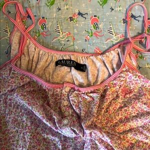 Floral Pink Nightgown